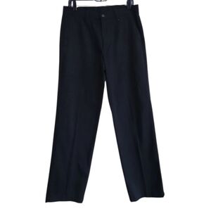 George Mens Black Trouser Pants Size 32X32